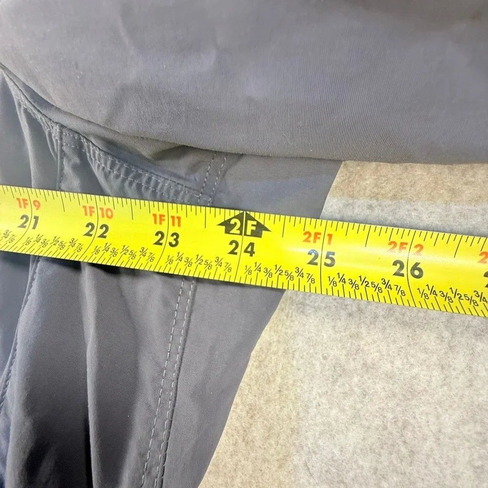 Duluth Trading Co Mens XXL Gray Hooded Windbreaker Full Zip Lightweight Jacket